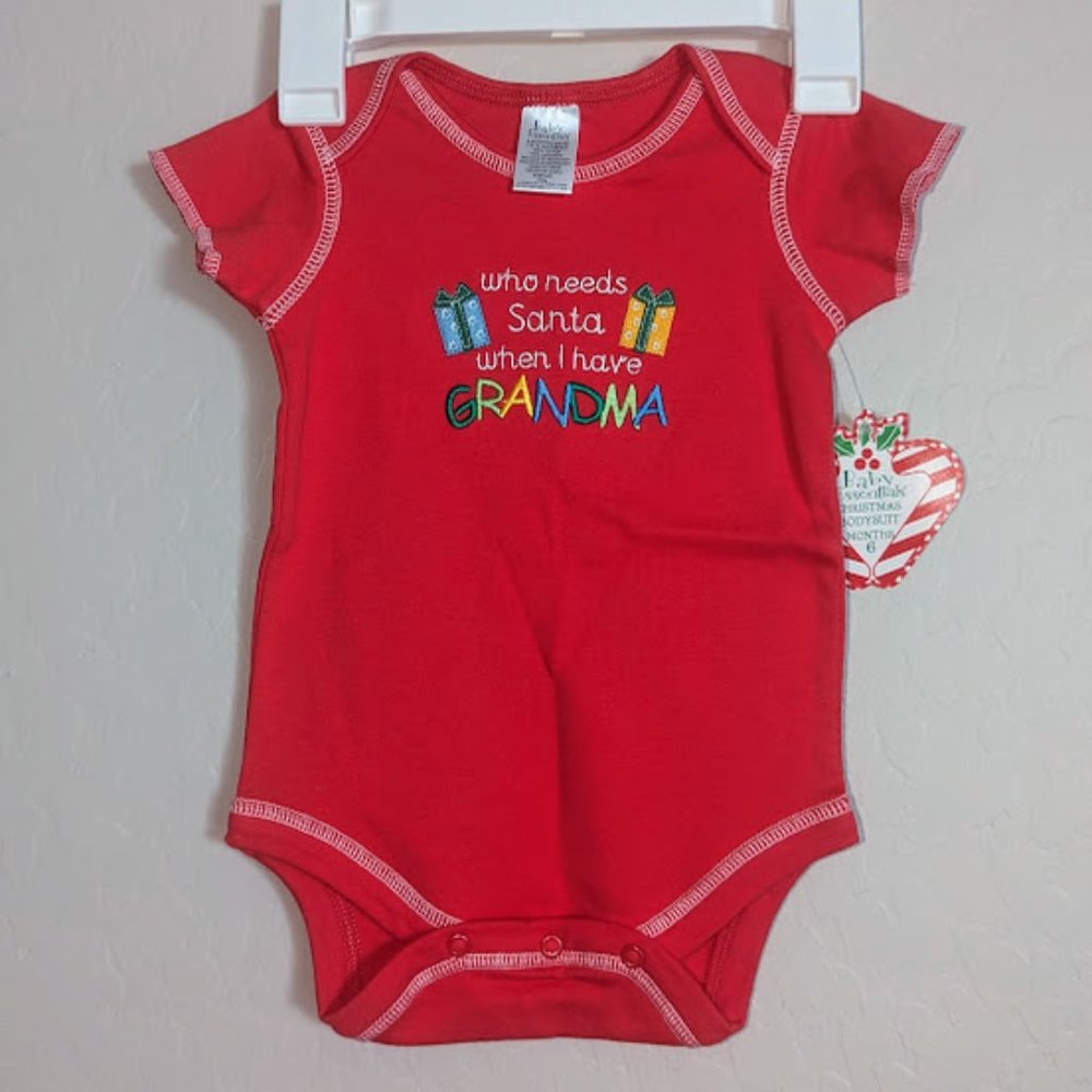 NWT Christmas Onesie sz 6mo